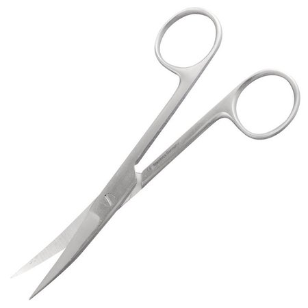VON KLAUS Operating Scissors 4.5in Sharp/Sharp Curved German VK001-0105
